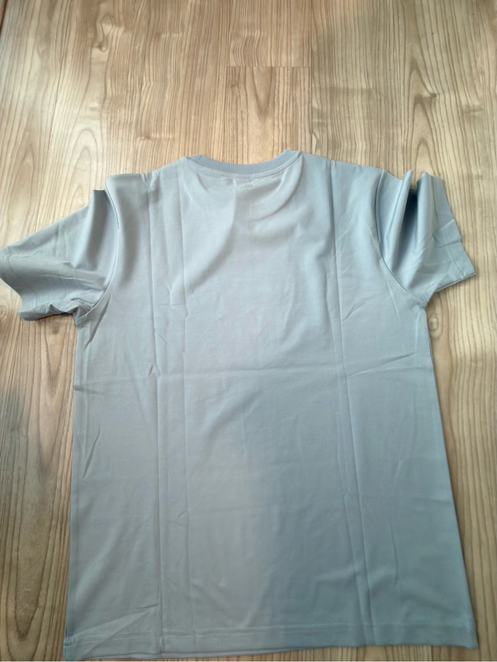 Men's Short Sleeve Crew Neck T-Shirt in Light Blue